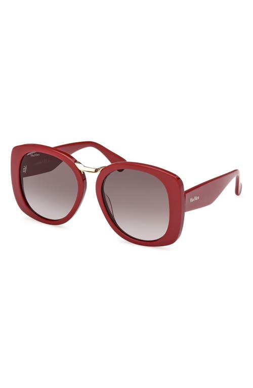 Max Mara 55mm Round Sunglasses In Multi