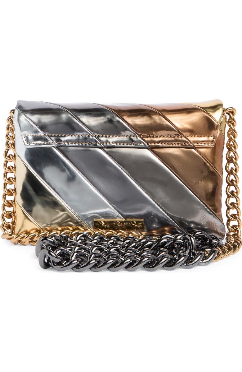 Kurt Geiger London Mini Kensington Flap Convertible Crossbody Bag, Alternate, color,