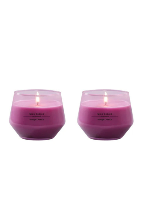 Wild Orchid Studio Candle with Essential Oils, Set of 2