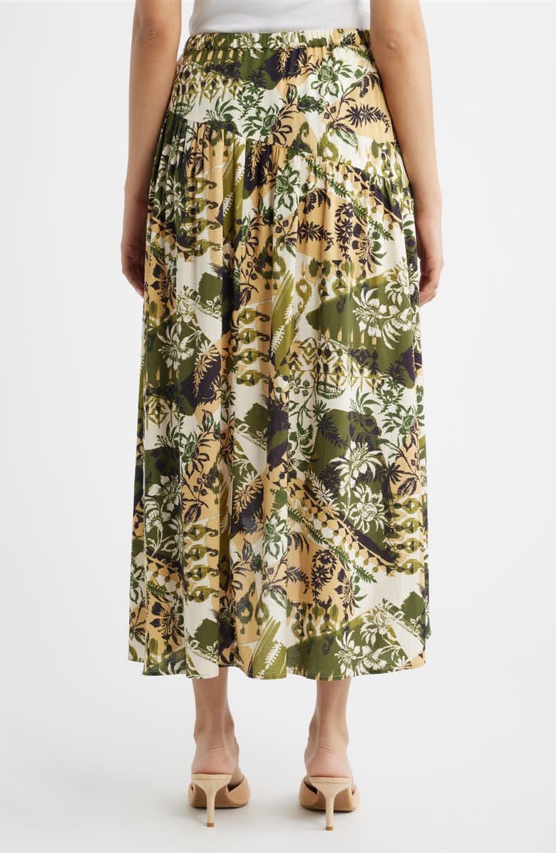 CITY BLUES Faux Wrap Midi Skirt, Alternate, color, 