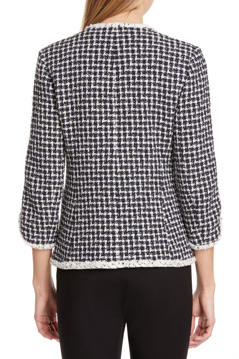 Tweed Jacket, Alternate, color, BLACK COMBO