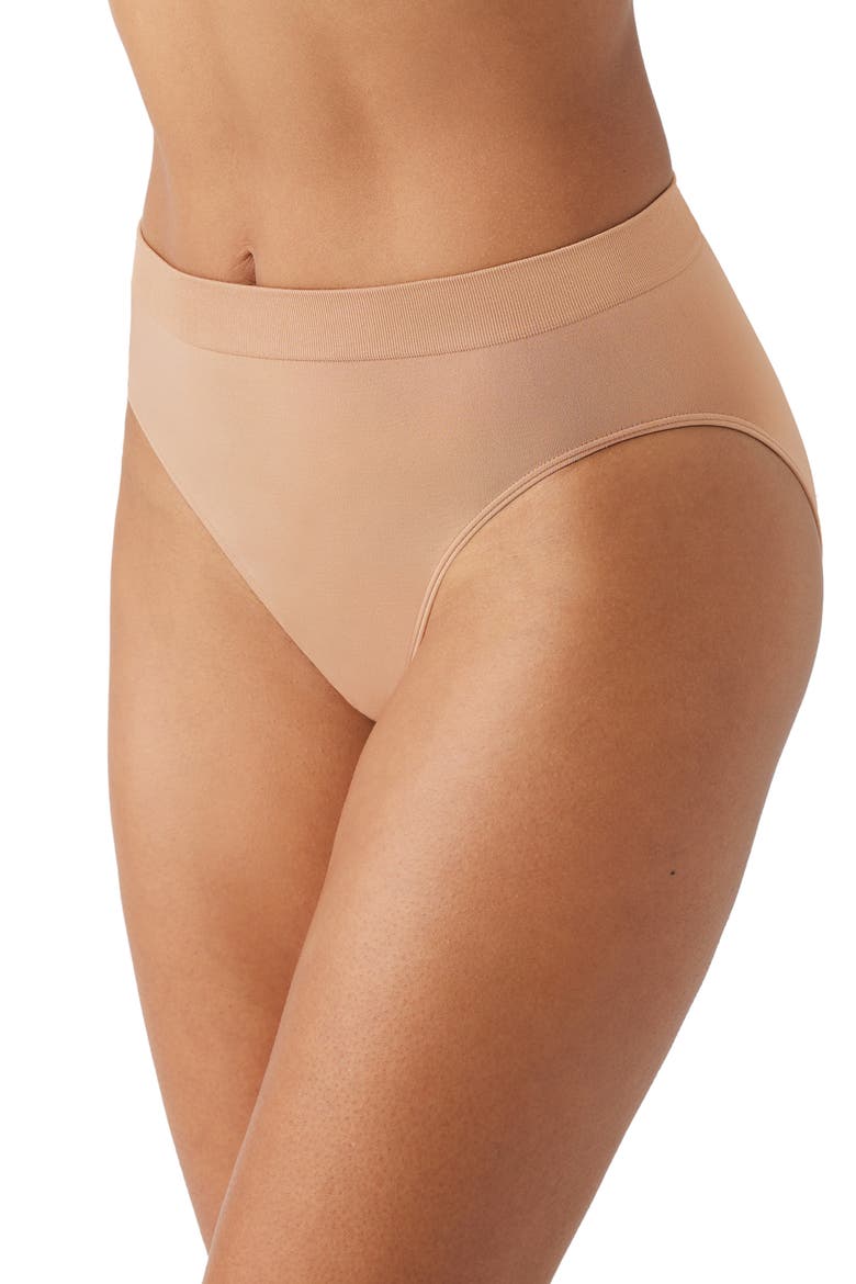 B-Smooth® High Cut Briefs, Alternate, color, PRALINE
