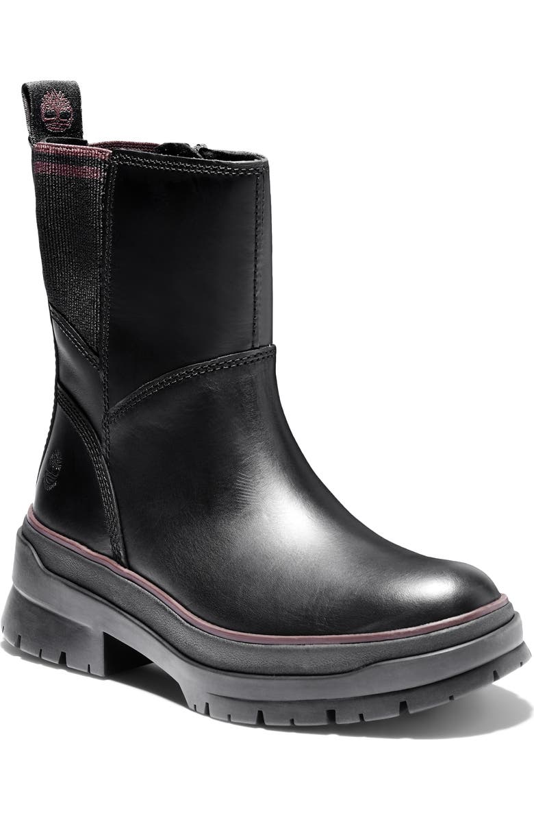 Timberland Malynn Mid Waterproof Side Zip Boot, Main, color,