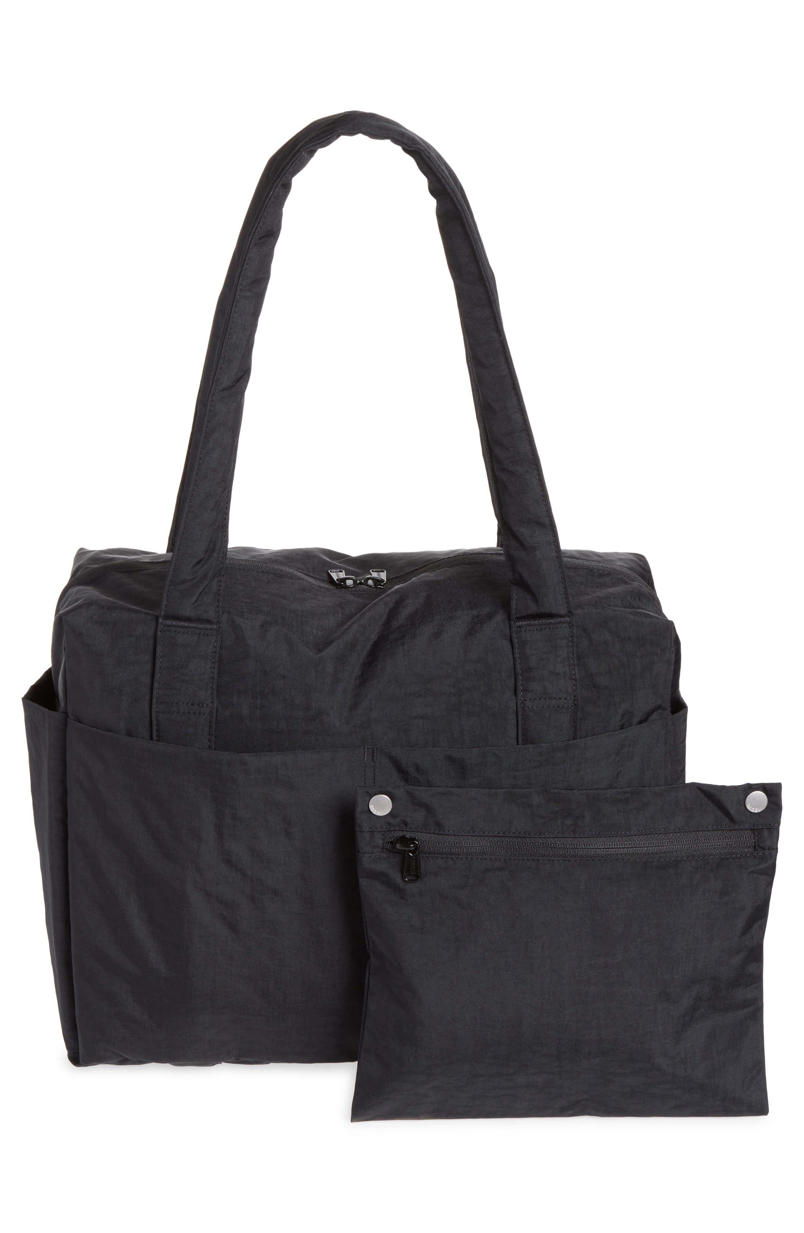 Small Cloud Carry-On Bag, Alternate, color, BLACK