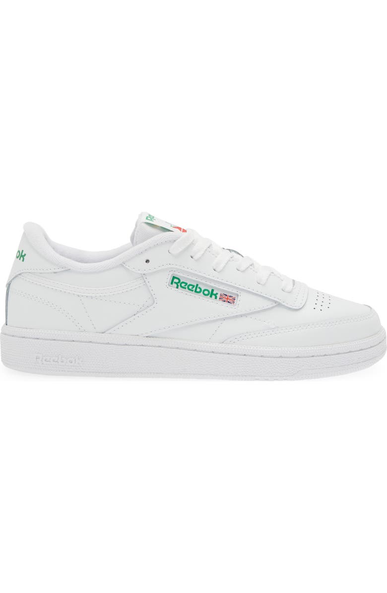 Reebok Club C 85 Sneaker, Alternate, color, Ftwwht/Ftwwht/Goldmt