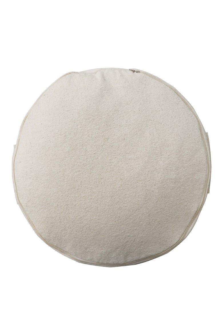 Tic-Tac-Toe Pouf, Alternate, color, NATURAL ORANGE DARK GREEN