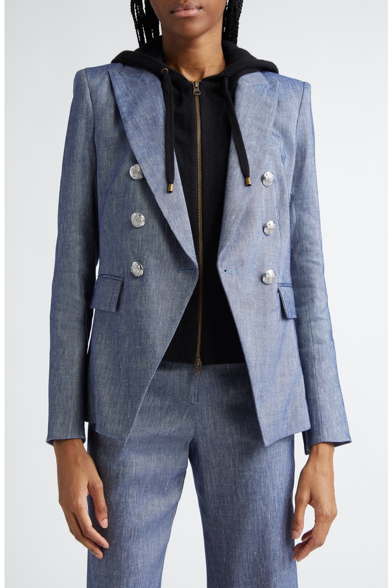 Miller Dickey Jacket, Alternate, color, BLUE MELANGE