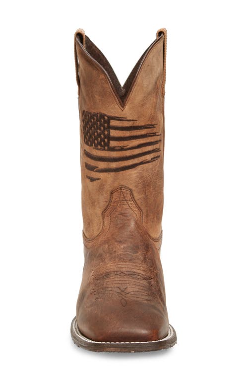 Ariat Circuit Patriot Cowboy Boot In Brown