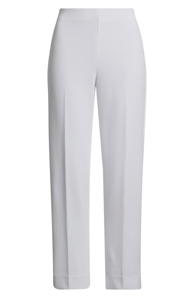 Anne Klein Hollywood Waist Ankle Pull-On Pants, Alternate, color, Crisp White