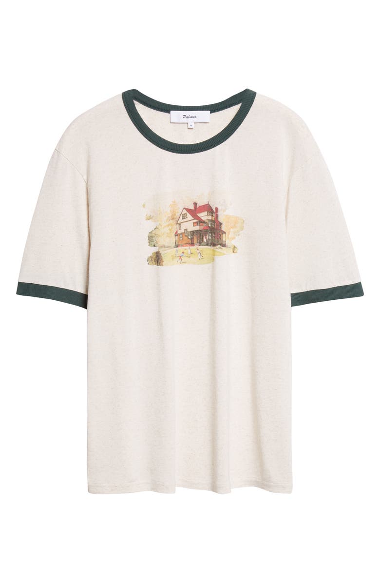 PALMES Porch Ringer Graphic T-Shirt, Alternate, color, Broken White