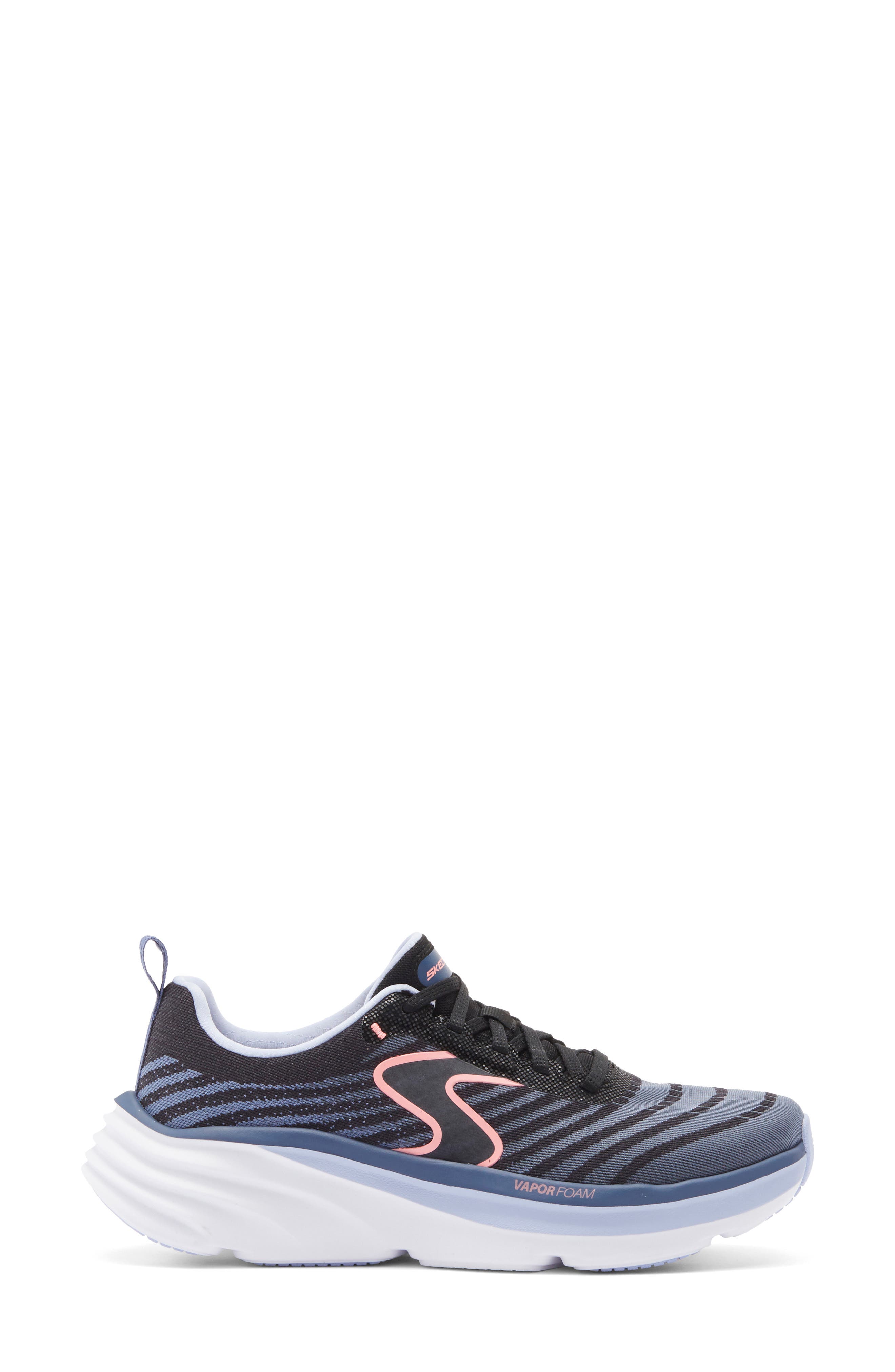 SKECHERS Relaxed Fit Deluxe Vapor Sneaker, Alternate, color, Black/ Purple/ Pink