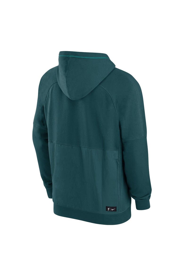 Men's Nike Teal Liverpool Travel Fleece Pullover Hoodie, Alternate, color, Teal