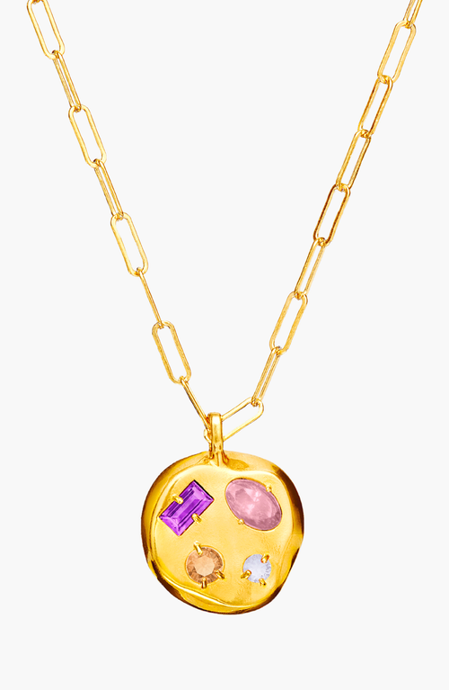 Birthdate Co. The February Birthdate Gold Pendant In February 4th - Gold