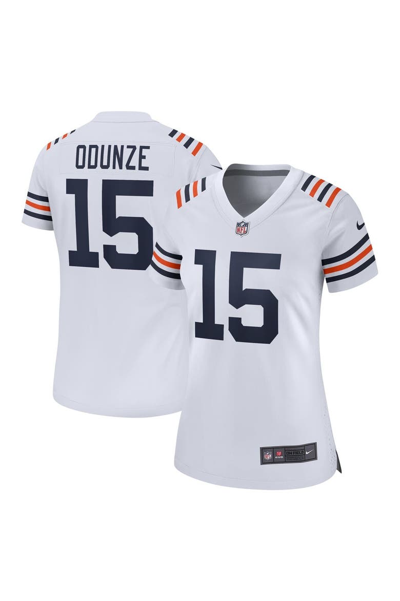Women's Nike Rome Odunze White Chicago Bears Alternate Game Jersey, Main, color, White