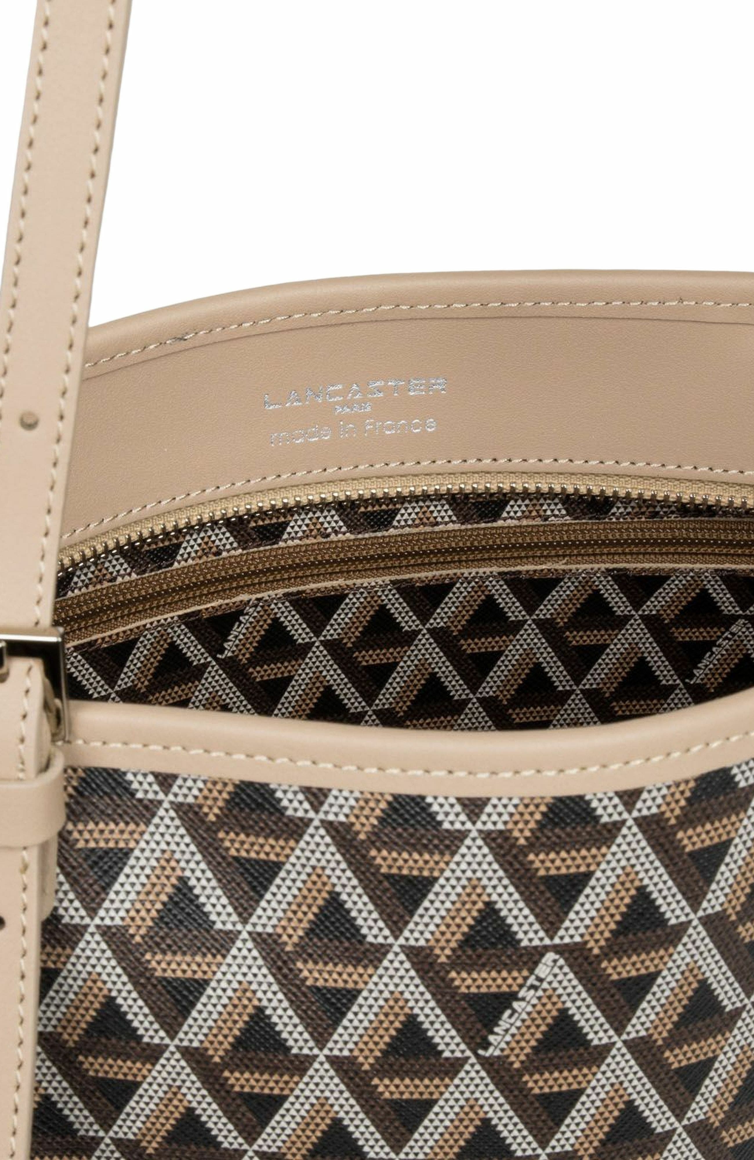 Lancaster Zipped Shoulder Tote Bag L Ikon, Alternate, color, 