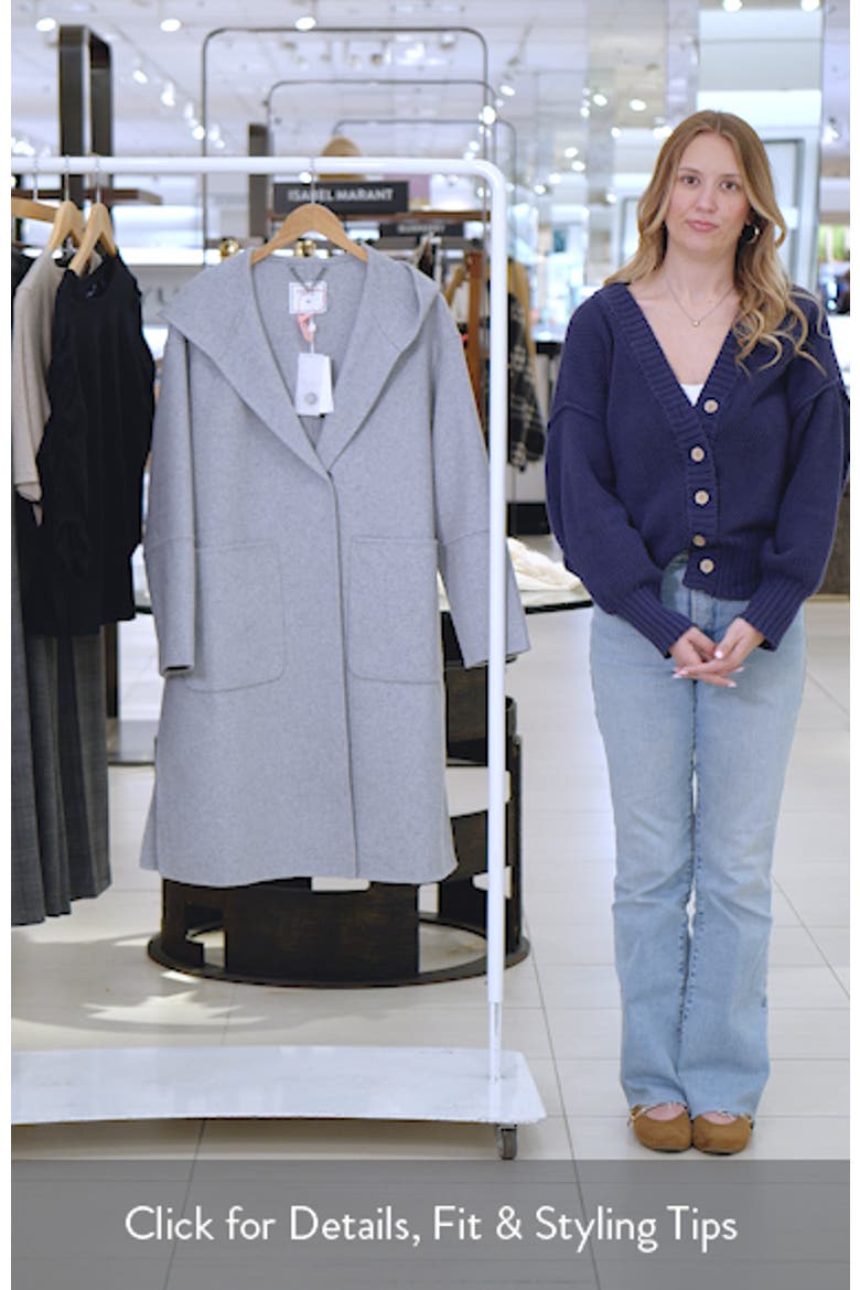Walk This Way Wool Blend Oversized Coat video