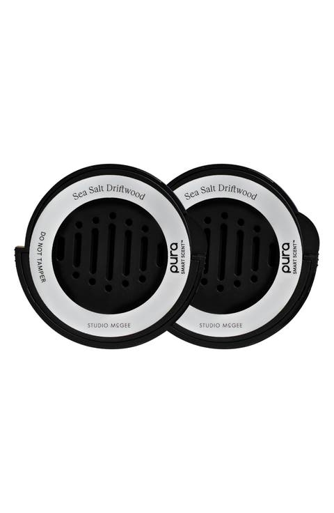 x Studio McGee White Bergamot Car Fragrance Refill Duo