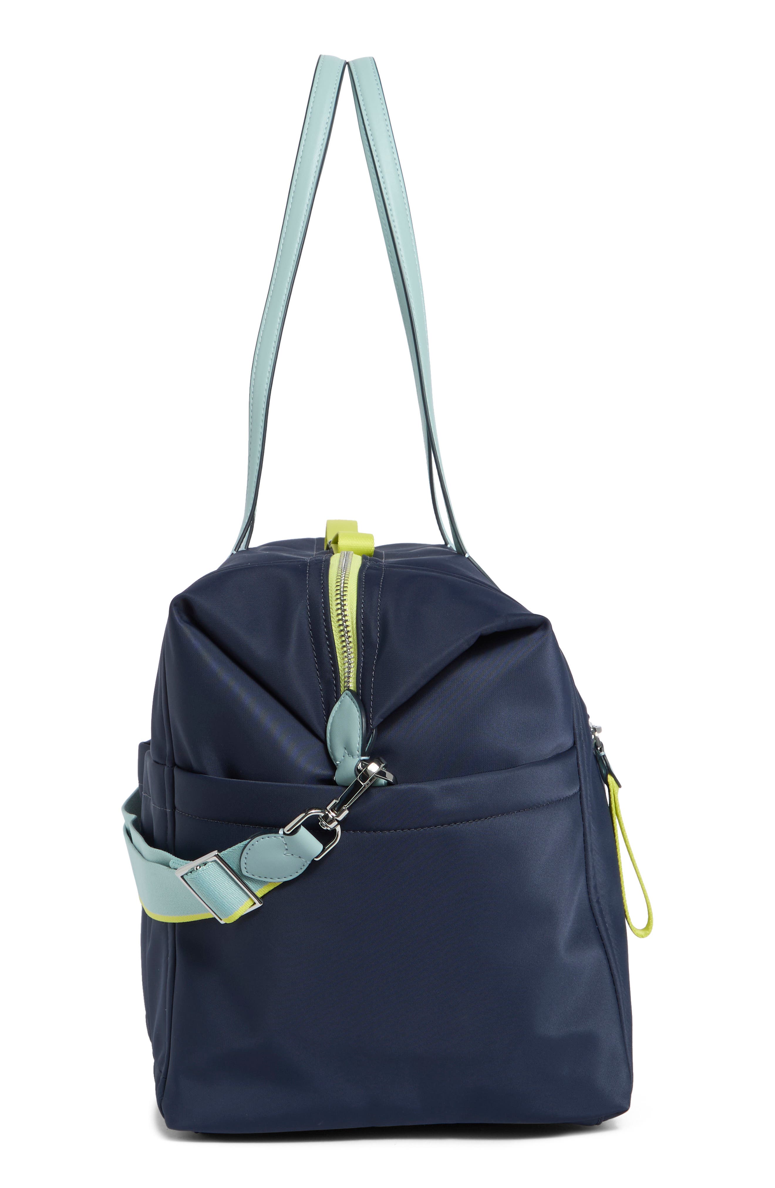 Chelsea Large Colorblock Nylon Tote, Alternate, color, BLAZER BLUE MULTI