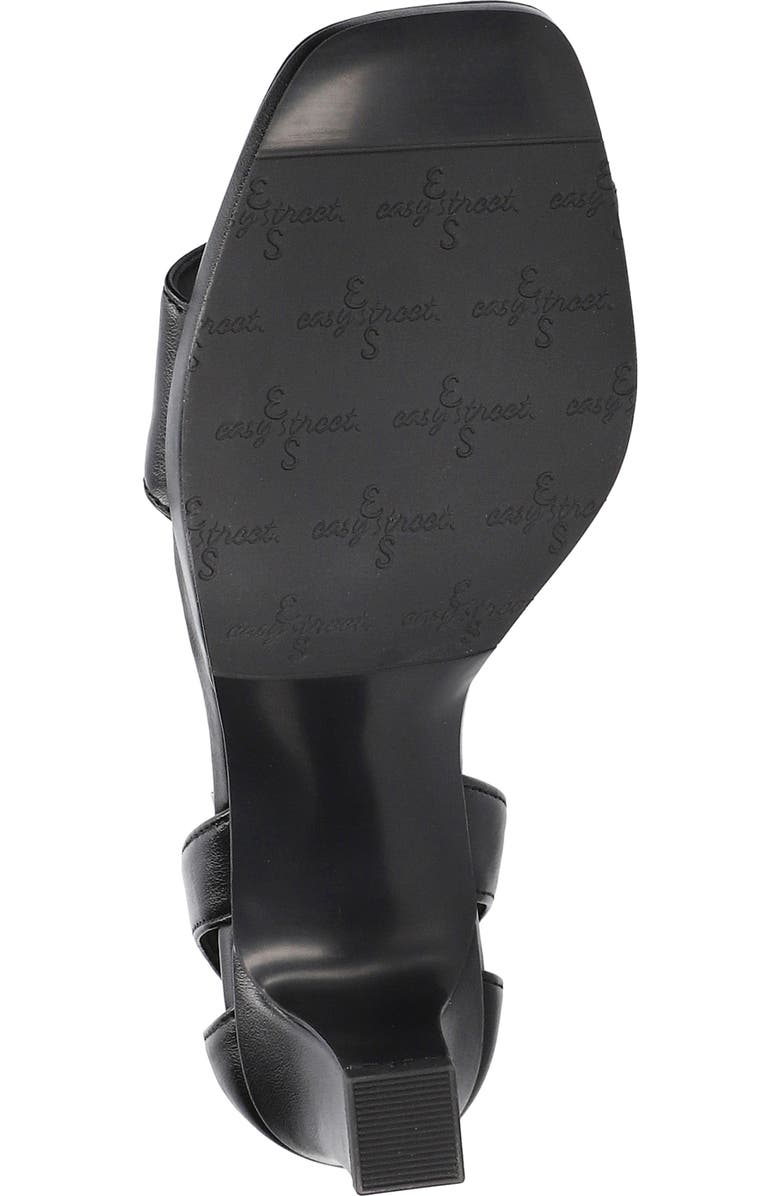 EASY STREET Ro Ankle Strap Sandal, Alternate, color, Black