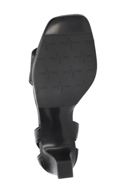 Easy Street Ro Ankle Strap Sandal In Black
