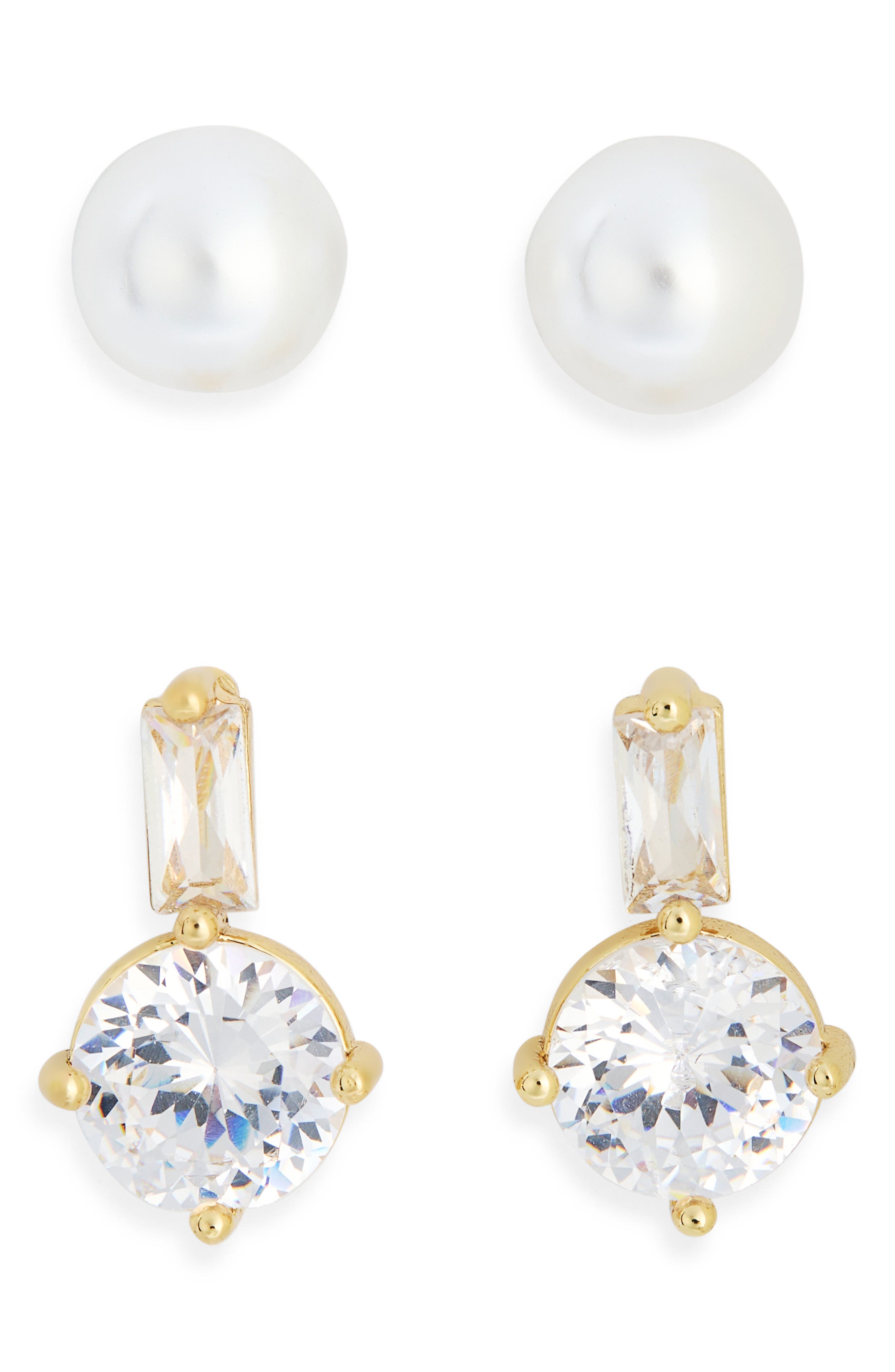 NORDSTROM RACK 2-Pack Assorted Earrings