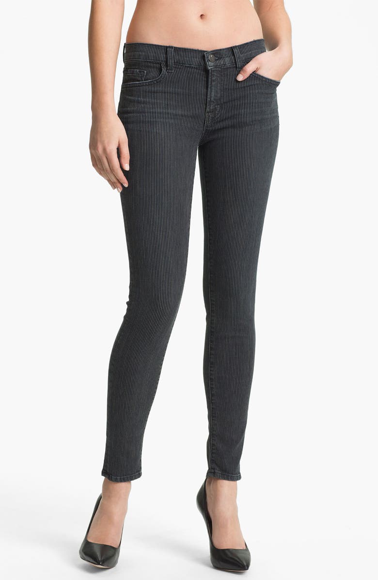 J Brand Super Skinny Stretch Jeans, Main, color, 
