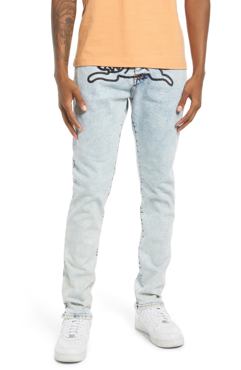 ICECREAM Men's Running Dog Jeans, Main, color,