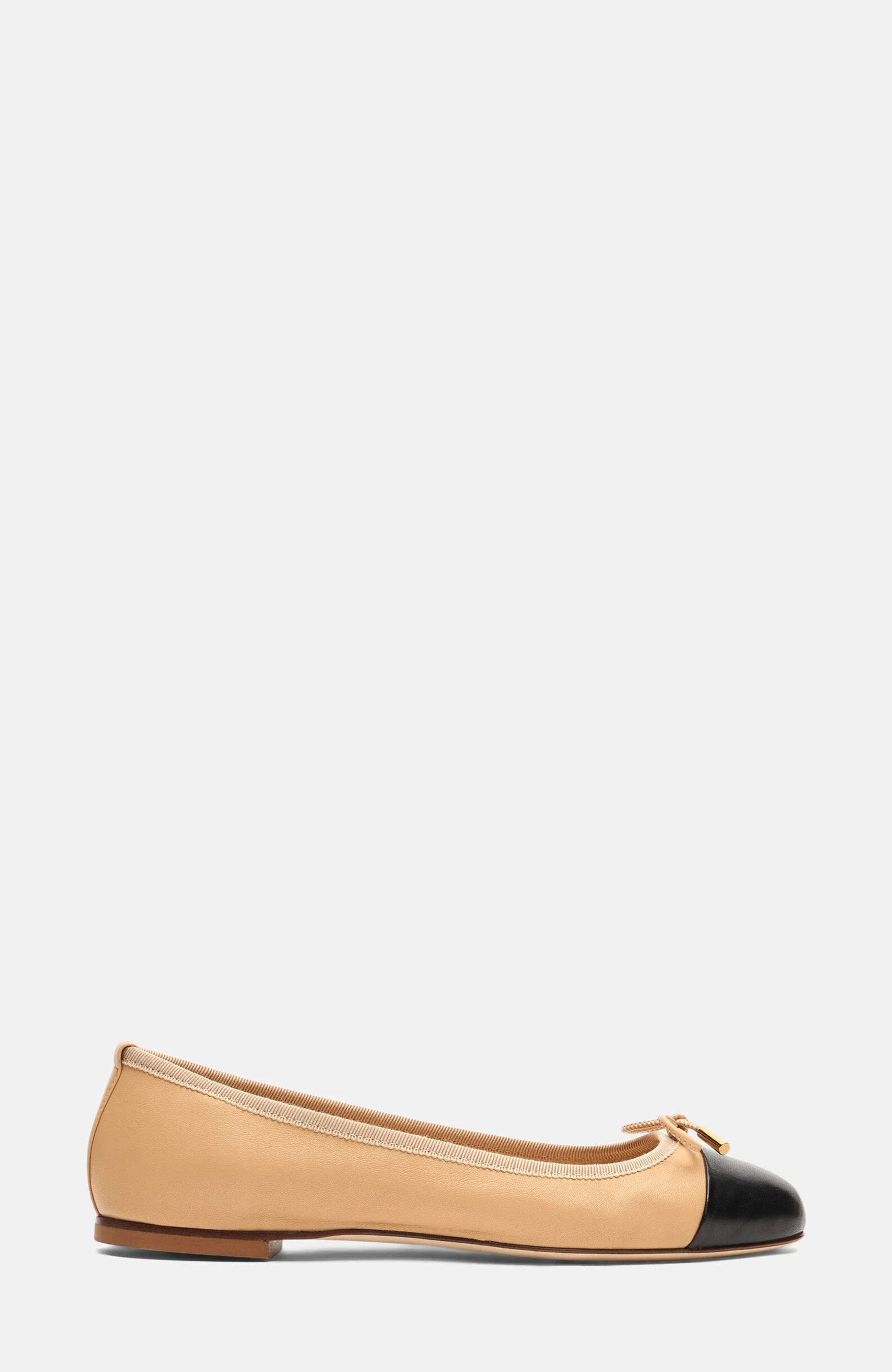 Carla Ballerinas, Alternate, color, Nude - Calf