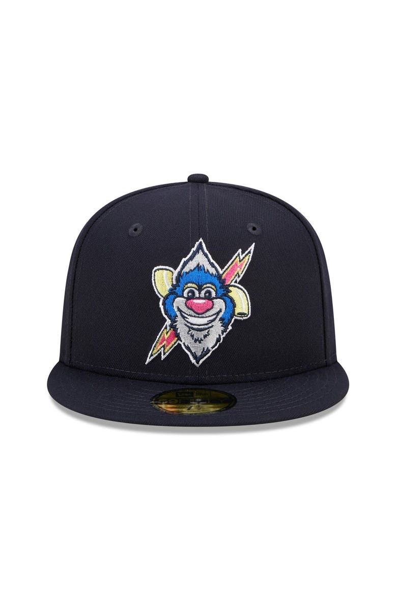 Men's New Era Navy Scranton Wilkes-Barre RailRiders Marvel x Minor League 59FIFTY Fitted Hat, Alternate, color, Navy