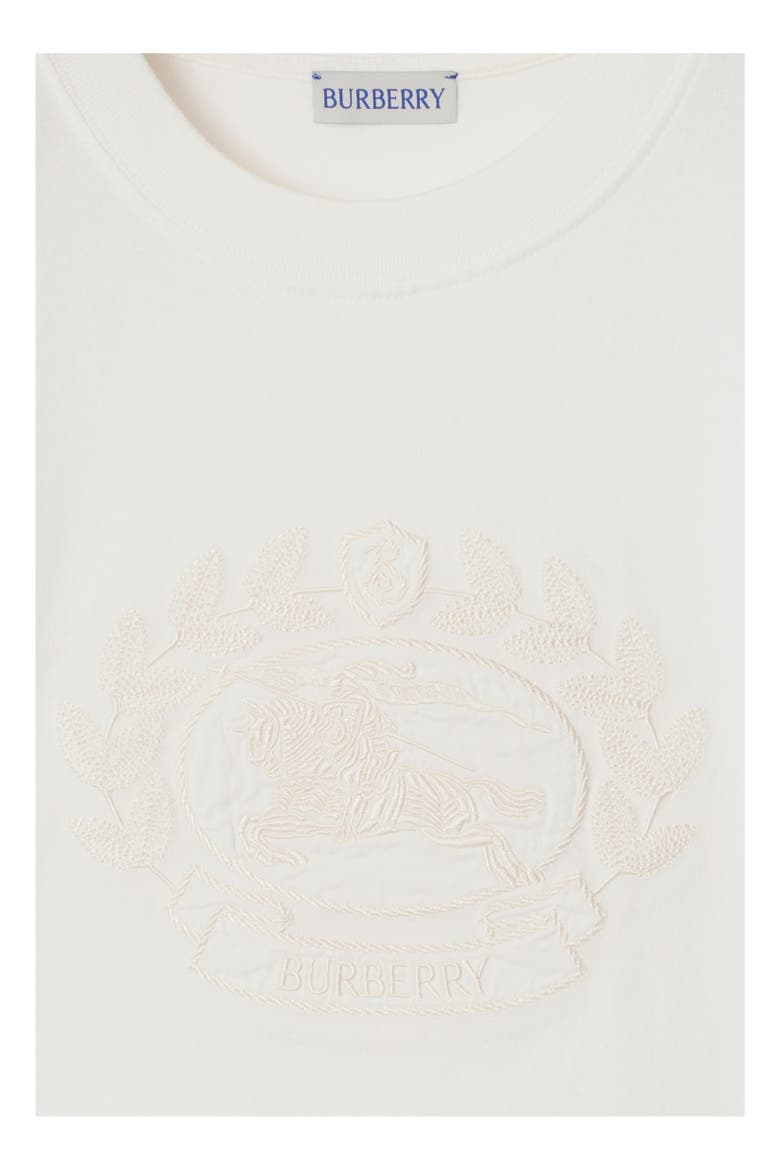 Knight Cotton T-shirt, Alternate, color, Chalk white