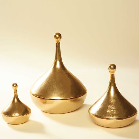 Greco Covered Vessel Gold