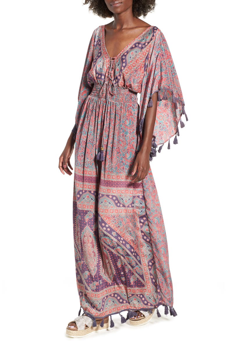 Electric Love Maxi Dress, Main, color, MULTI