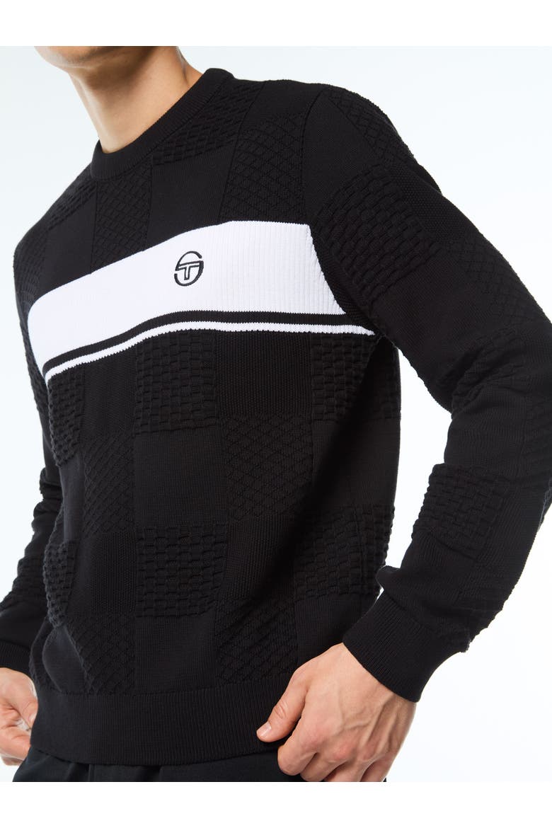 Storia Crewneck Sweater, Alternate, color, BLACK BEAUTY