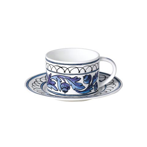 Heritage Blue Bird Cup and Saucer