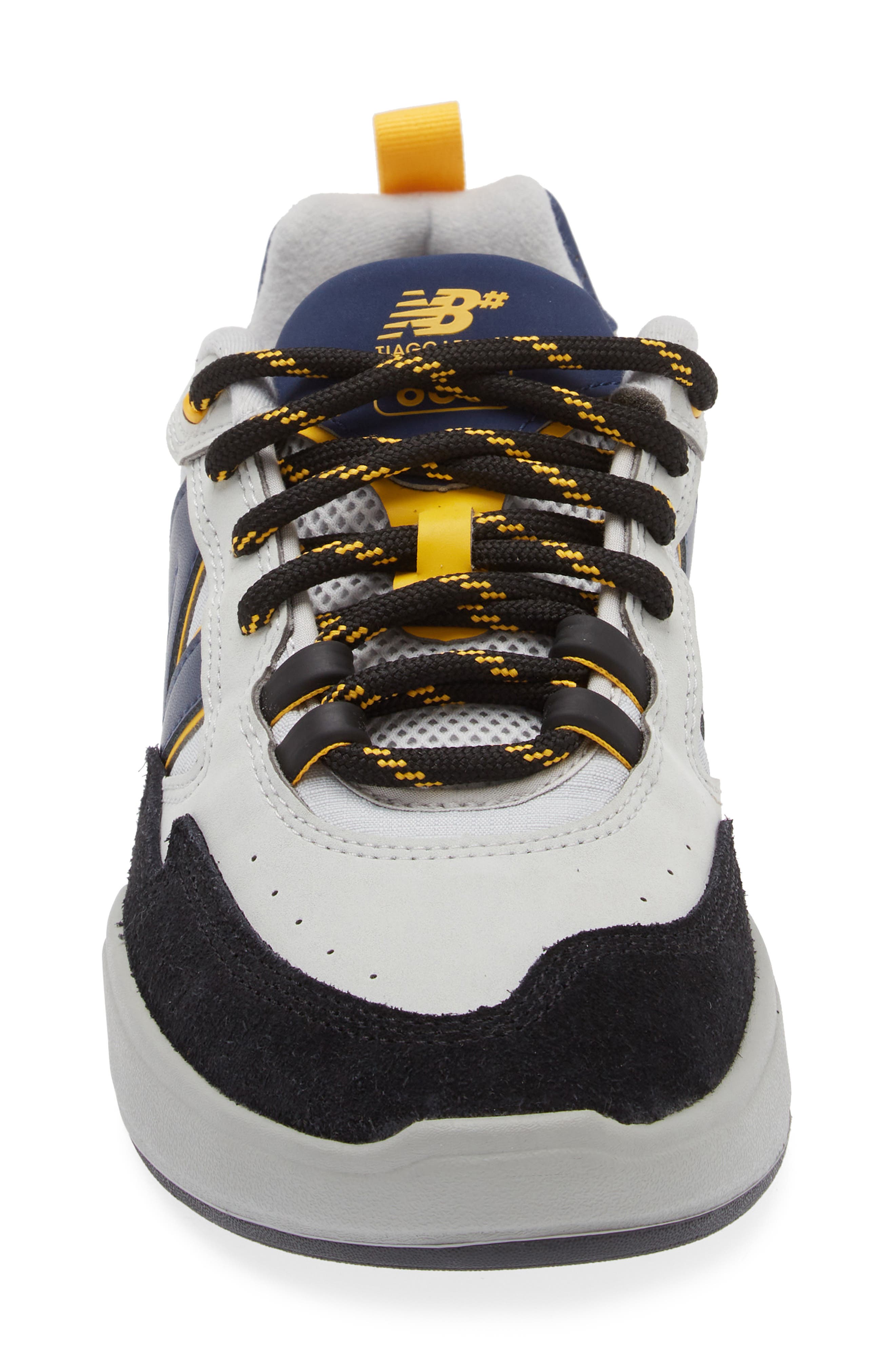 New Balance 808 Skate Sneaker, Alternate, color, Grey/ Black