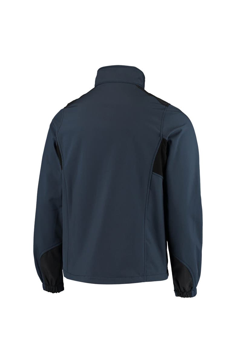 DUNBROOKE Men's Dunbrooke Navy New England Patriots Circle Softshell Fleece Full-Zip Jacket, Alternate, color, Navy