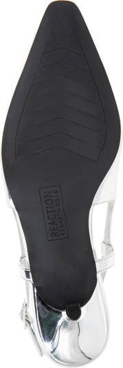 Maggie Kitten Heel Slingback Pump