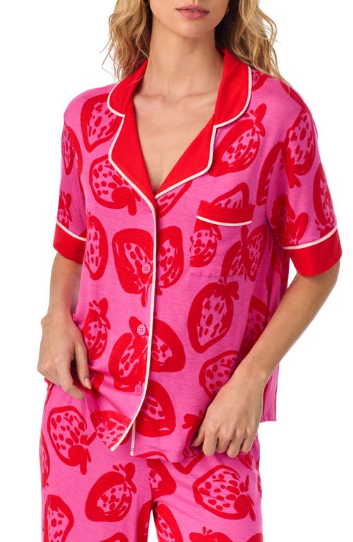 Room Service Pjs Print Long Pajamas
