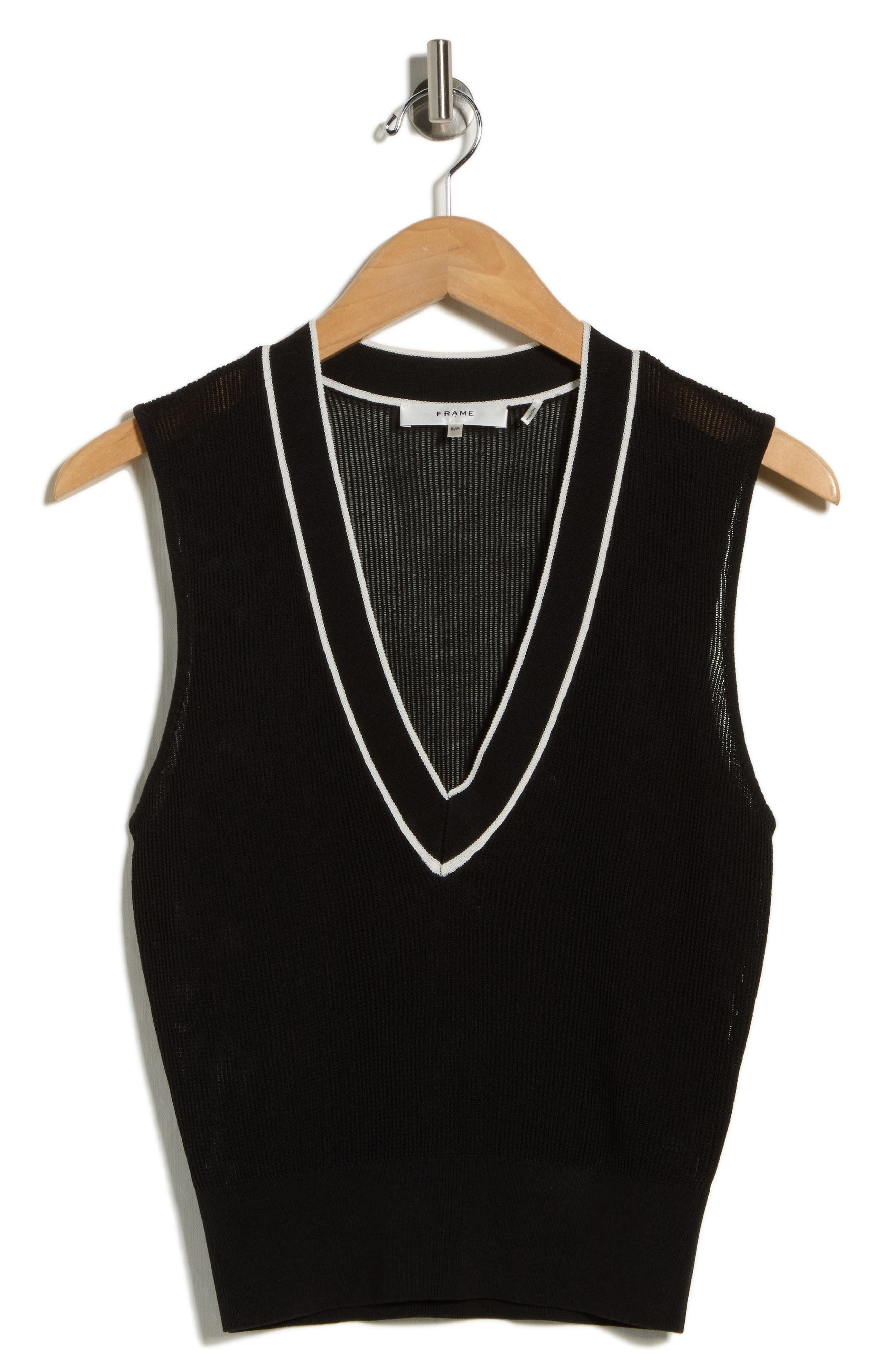 FRAME The Varsity Sweater Vest