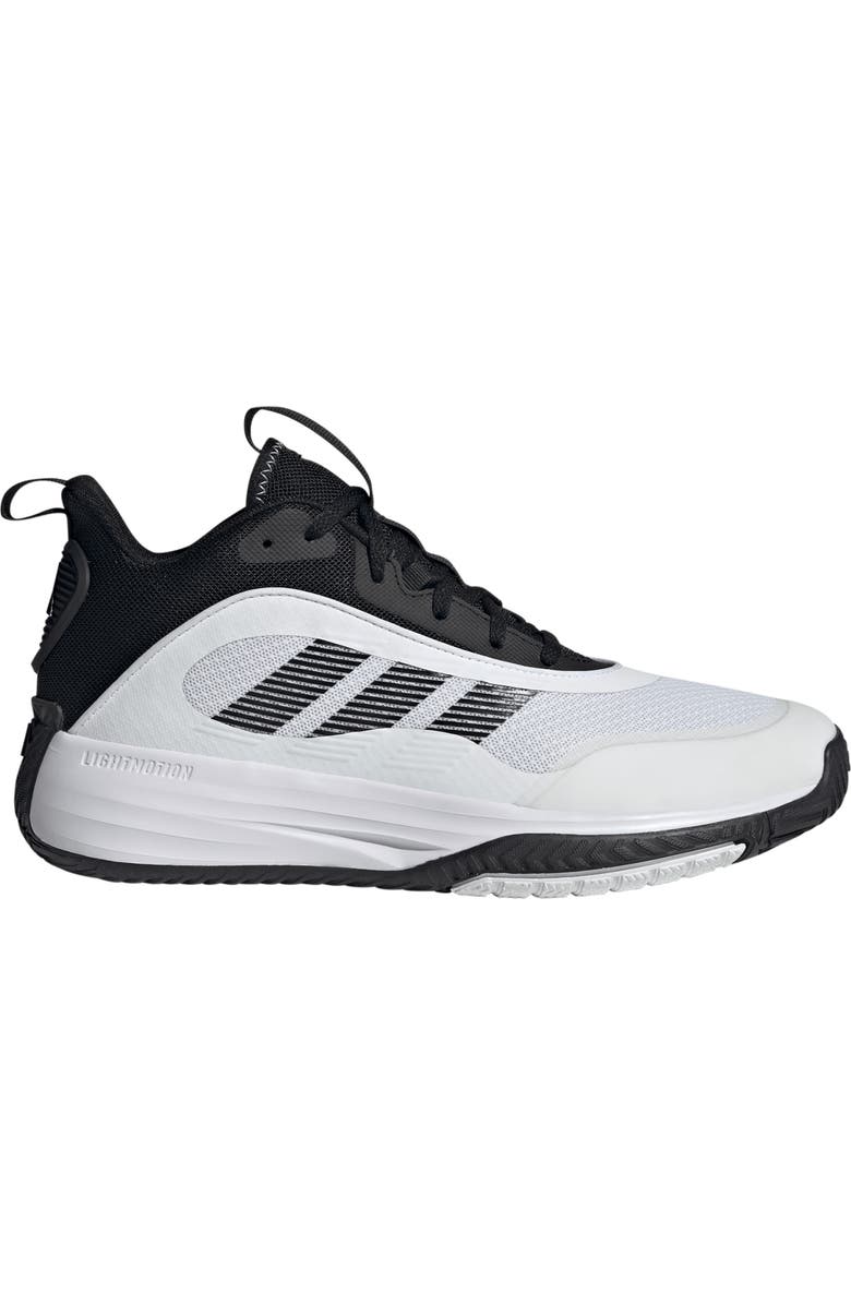 adidas Own The Game 3.0 Sneaker, Alternate, color, White/ Black/ Black