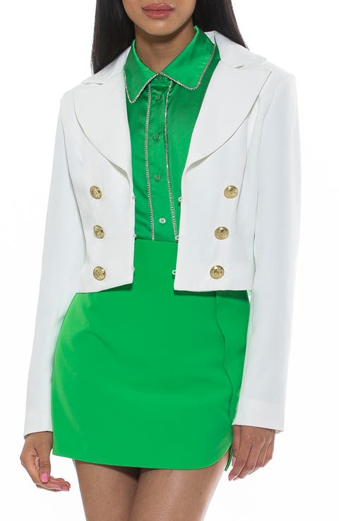 Jesse Cropped Blazer