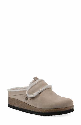 Baylen Faux Shearling Trim Clog