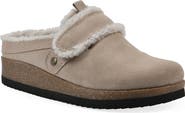 White Mountain Footwear Baylen Faux Shearling Trim Clog
