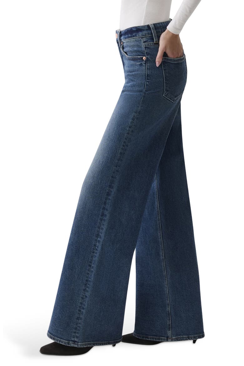Vivian Wide Leg Jeans, Alternate, color, BLUE DEPTHS