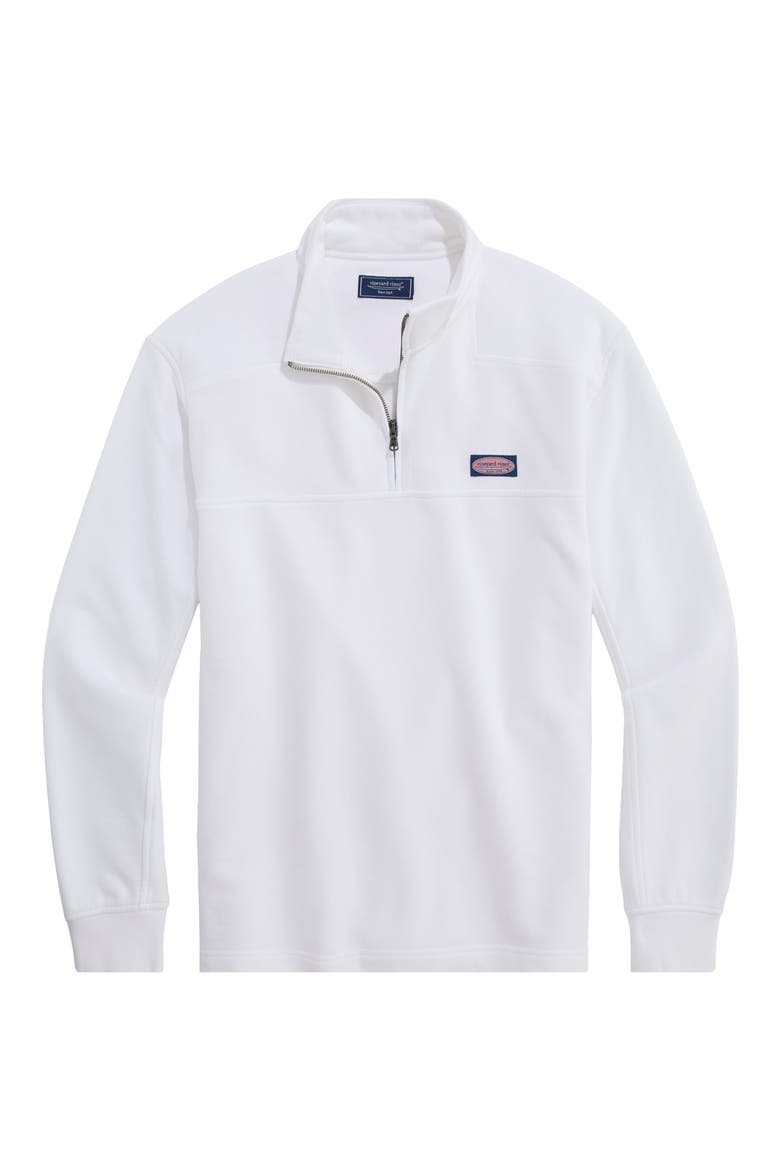 Surf Quarter Zip Sweatshirt, Main, color, WHITE CAP