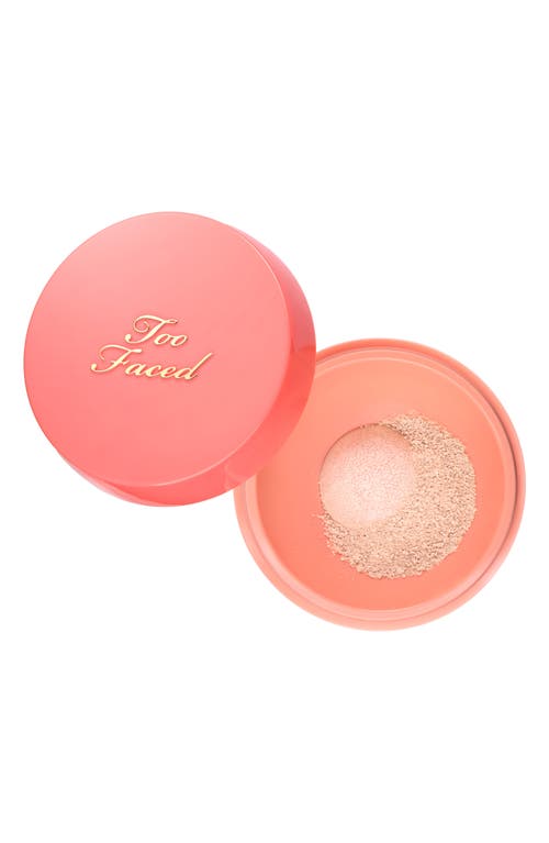 Too Faced Peach Perfector Loose Setting Powder In Peach Whisper