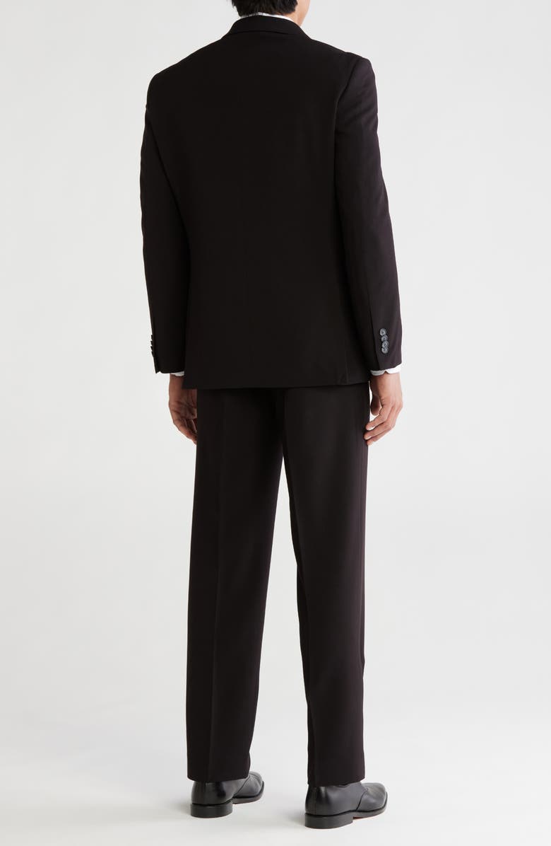 Nautica Solid Suit, Alternate, color, Black