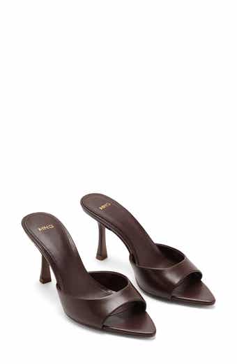 Pointed Toe Slide Sandal
