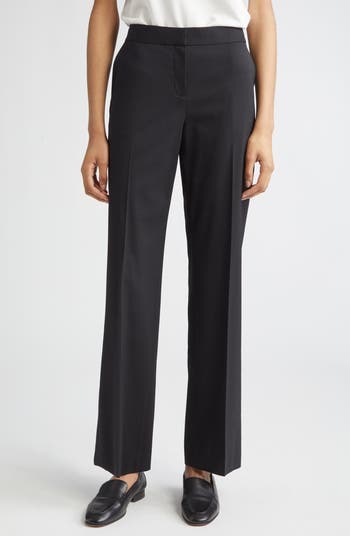 Lafayette 148 New York Irving Straight Leg Stretch Wool
