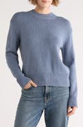 Vince Rib Drop Shoulder Crewneck Sweater